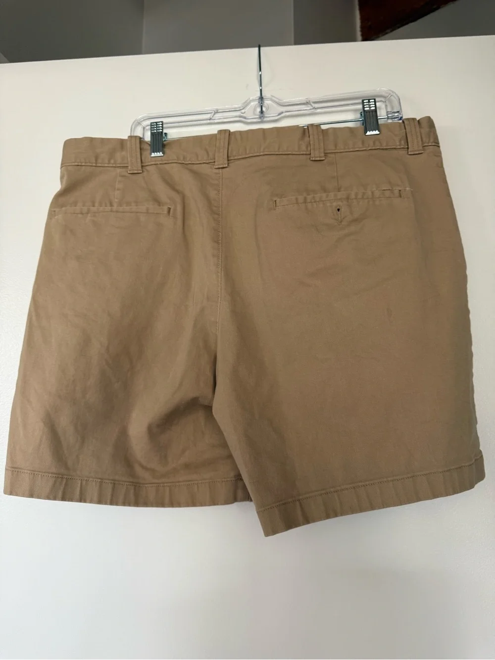 J. Crew Men's Flat Front Chino Shorts - Brown